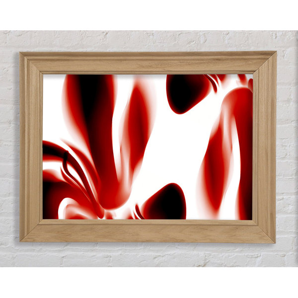 Ivy Bronx Red Raspberry Ripple Framed Print | Wayfair.co.uk