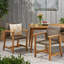 Chaise en bois et osier Hampton-1770972095
