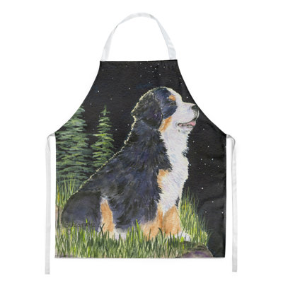 No Pattern Bib Apron