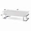 Table basse en bois avec plateau relevable et base en métal-822549256