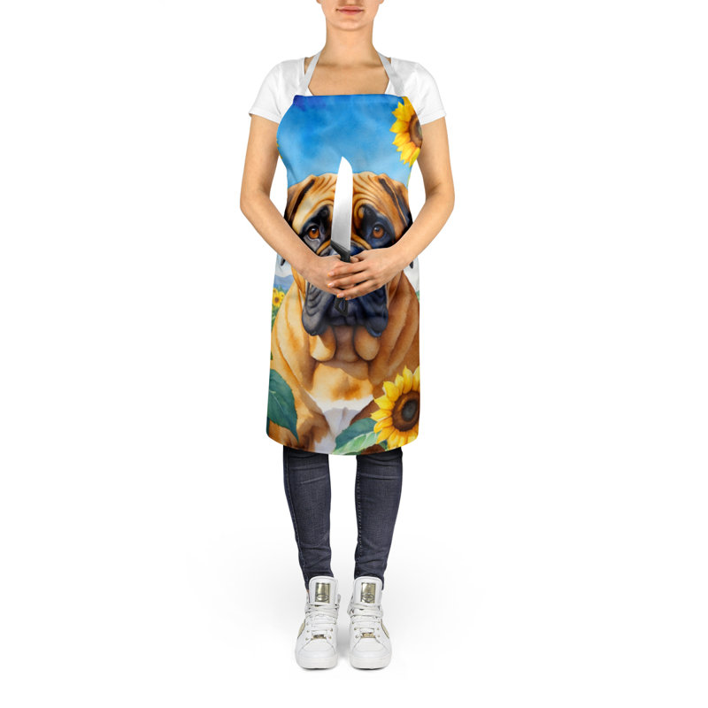 Floral Bib Apron