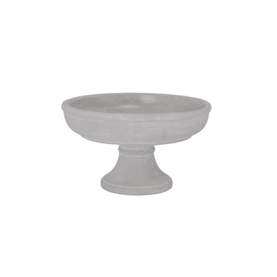 Ciment compote bol finition béton gris