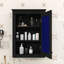 Armoire à pharmacie murale minimaliste avec miroir, porte à fermeture en douceur et tablettes réglables Minimalist-403567021
