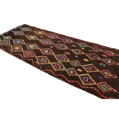 One-of-a-Kind 4'5”x10'4” Hand Knotted Area Rug