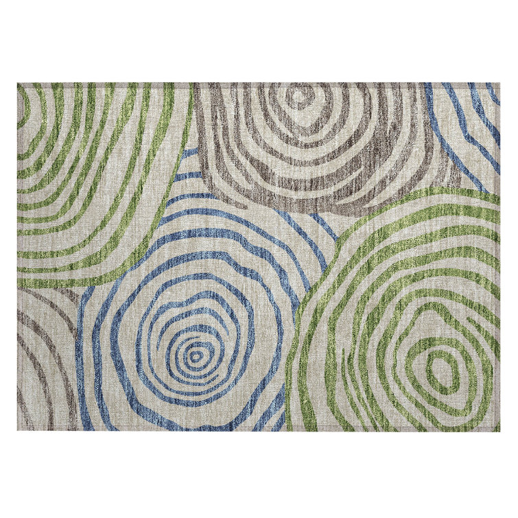 Leis Abstract Indoor Rug