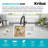 KRAUS Bellucci 28” Granite Workstation Drop In Top Mount Single Bowl Kitchen Sink with Accessories-86781490-86781487