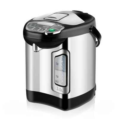 Distributeur d'eau chaude numérique 3L - Chauffe-eau instantané, verrou de sécurité à distribution automatique (3,17 quarts)