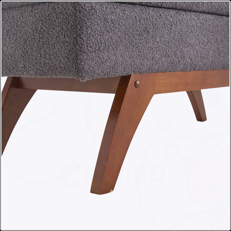 Tabouret Teddy, Gris