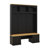 4-In-1 Hall Tree With Wood Grain Bench And Top, Coat Rack With Hooks And Shell Handles, Mudroom Bench With Adjustable Shelves-273139784