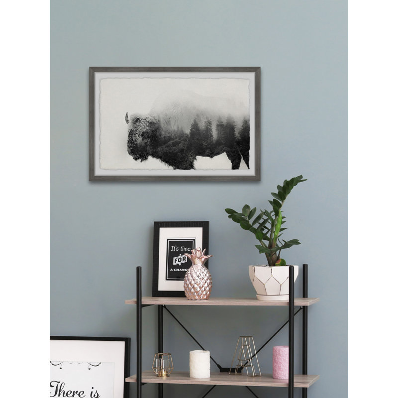 Woods Cry - Single Picture Frame Print, 41cm H x 61cm W x 3.81cm D