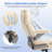 Mikial 500lbs Big and Tall Executive Office Chair - Breathable Leather, 3D Arms, & Air-Compressed Lumbar Support-2040137194