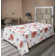 Ambesonne, drap plat floral pivoines, art botanique printanier
