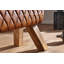 Merola 100% Leather Upholstered Bench