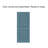 Camber Top Panelled Dignity Blue Stained Composite Mdf Barn Door Slab With Hardware Kit-59788911-59788912-59788913