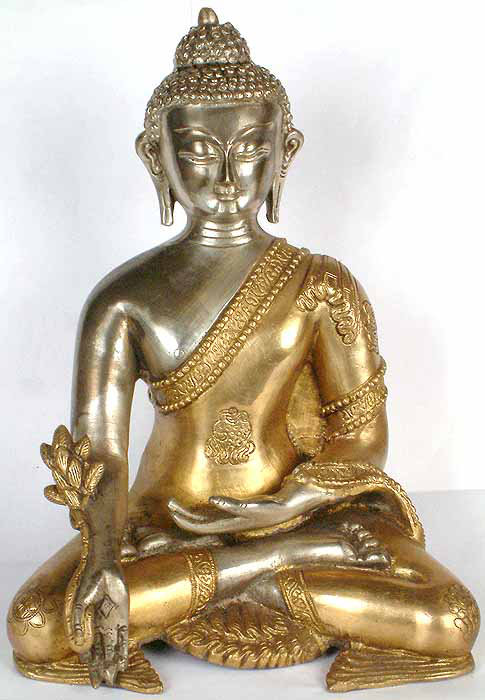 Bouddha tibétain bouddha de la médecine Bouddha