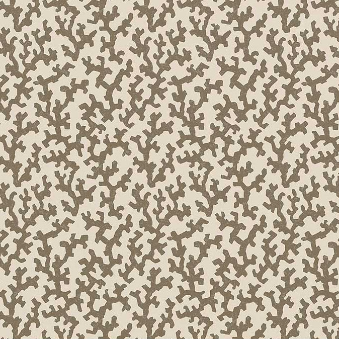 Papier peint Schumacher x Veere Grenney Folly, Brun Berber