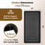 Tapis de cuisine 0,8 po en mousse haute densité-372980160-372980190