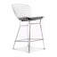 Tabouret d'appoint - ensemble de deux barres Berezia avec cadre noir