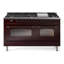 ILVE Nostalgie II 60 Dual Fuel Range, 9 Burners, Griddle-233756768-233757083
