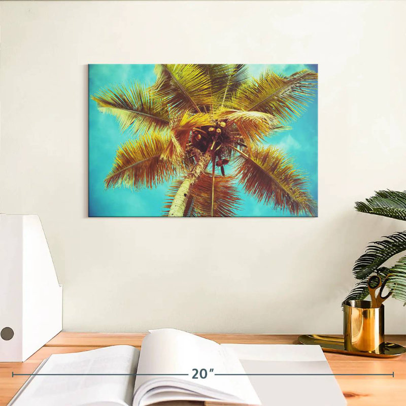 Harnek Summer Palm Tree, 8" H x 12" W