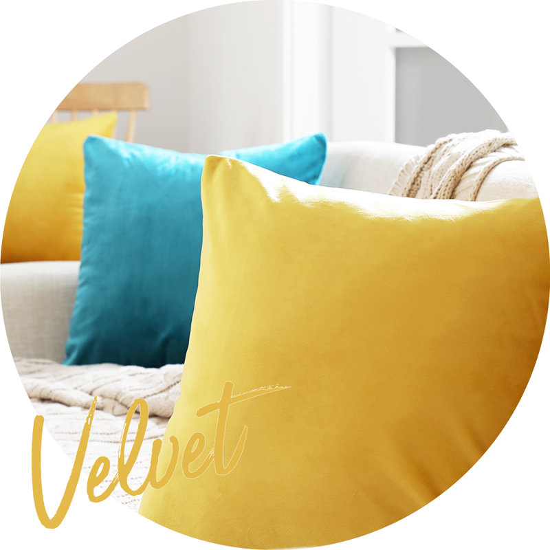 Velvet Reversible, Lemon Yellow
