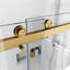 Porte de baignoire coulissante sans cadre l 56-60 po x H 62 po-115110747