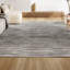 Tapis rayé gris / crème Phares-1829908879
