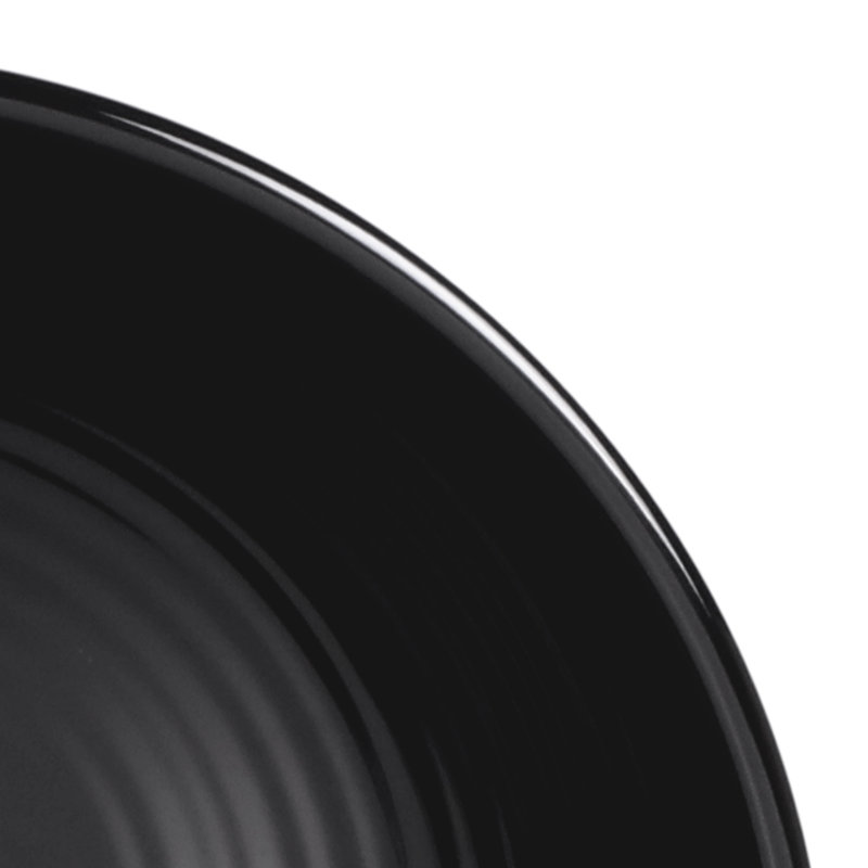 Elite Global Solutions Melamine Serving Bowl, Black