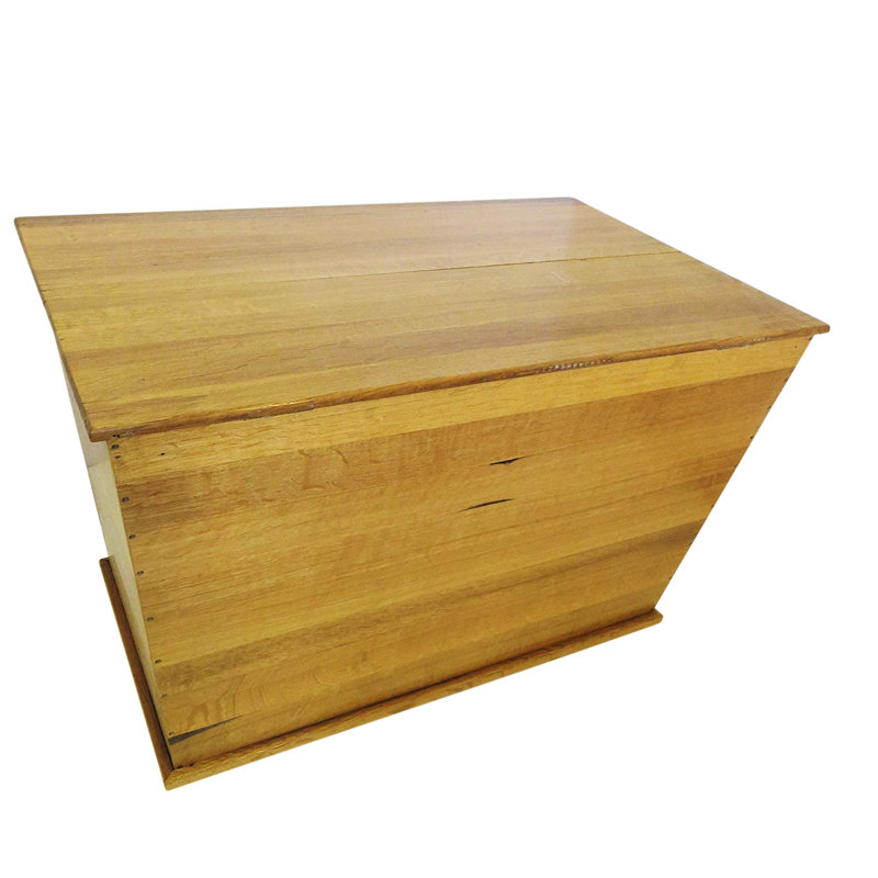 Solid Wood Single Coffee Table, 19" H x 32" L x 19" W