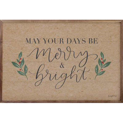 «Neutral Christmas I Merry And Bright» par Becky Thorns