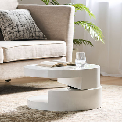 Table basse rotative, table centrale