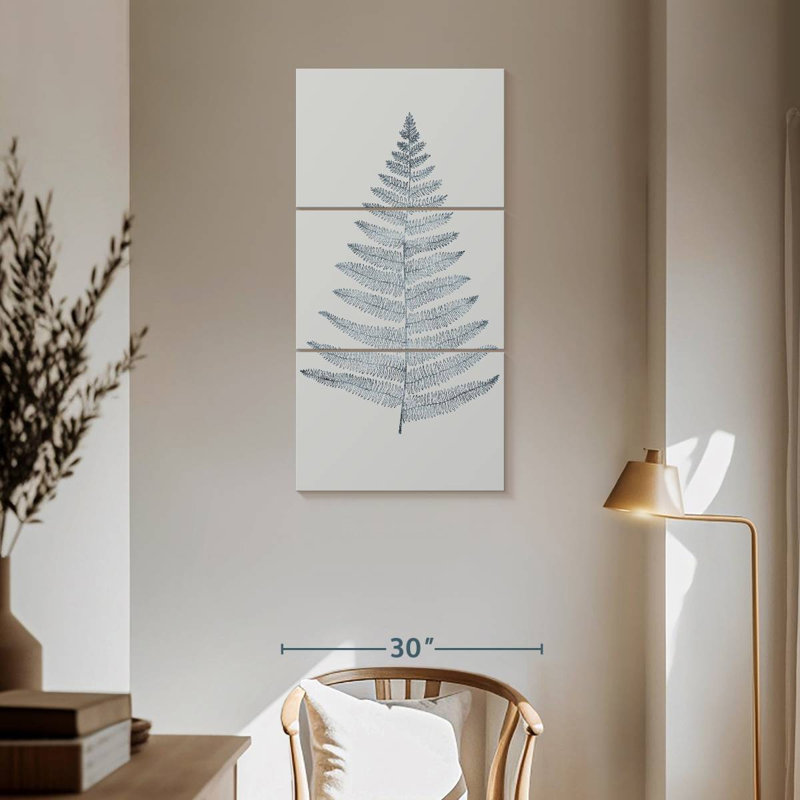 Botanica Minimalistica White, 62" H x 30" W