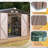 10x8 ft Heavy-Duty Galvanized Steel Outdoor Storage Shed with Floor