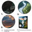 West Virginia Mountain River Landscape - West Virginia, reproduction d'art sur toile encadrée-1077806743-1077806735