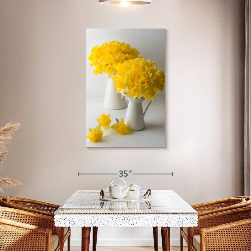 Harnek Daffodil Blooms, 45" H x 30" W