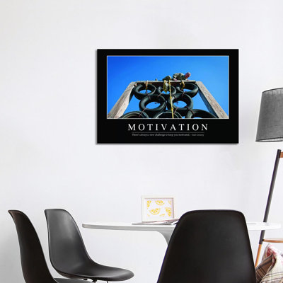Motivation by Stocktrek Images - Wrapped Canvas Print