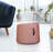 CRESCENT PUFF OTTOMAN - RED