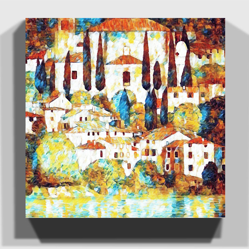 Gustav Klimt - Wrapped Canvas Print, 50cm H x 50cm W