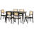 Nancy 6 - Person Four Leg Dining Set-286443357-286443356