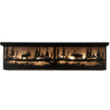 Rustic Lodge 8 - Light Flush Mount