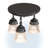 Bulwell Glass Semi Flush Mount