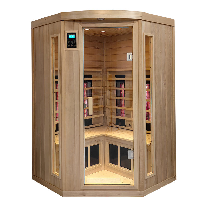 Sauna en verre Hemlock