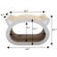 Cat Scratcher Cat Toy Corrugated Cardboard Cute Cat Head Shape