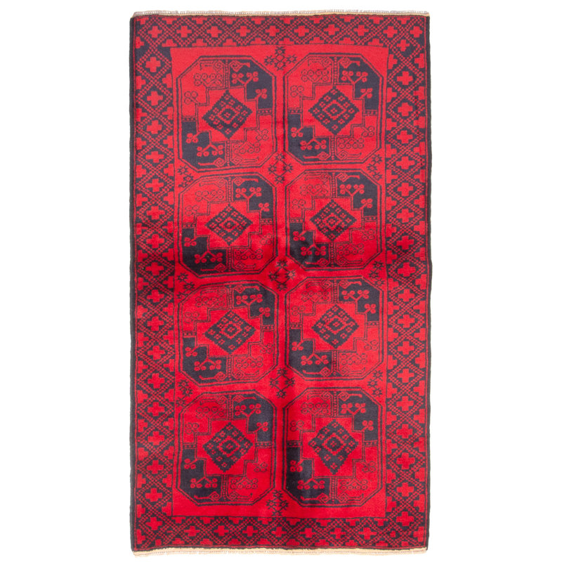 Brito Red Rug 3'4" x 6'1"