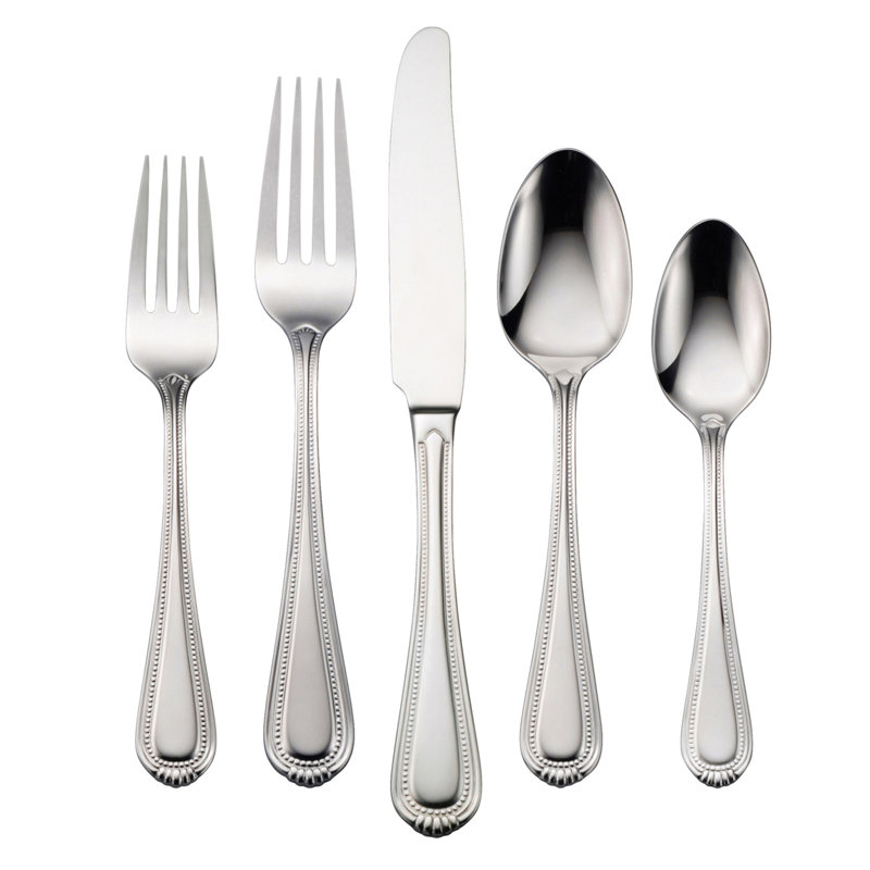 Oneida Countess 45 Piece Everyday Flatware Set, Service For 8