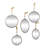 Bowen Metal Circle Wall Mirror