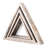 Nels 3 Piece Triangle Floating Shelf