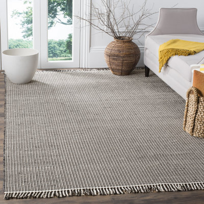 Bester Hand Woven Cotton Geometric Rug