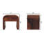 California Walnut Disc Bedside-2020713600