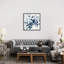 « indigo jardin i » par carol robinson, reproduction d’art-49714552-49714551